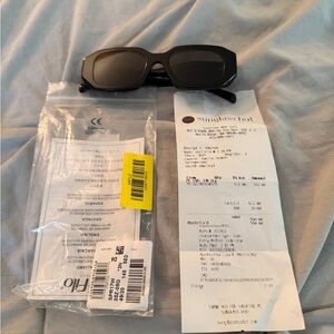 Prada Sleek Black Sunglasses